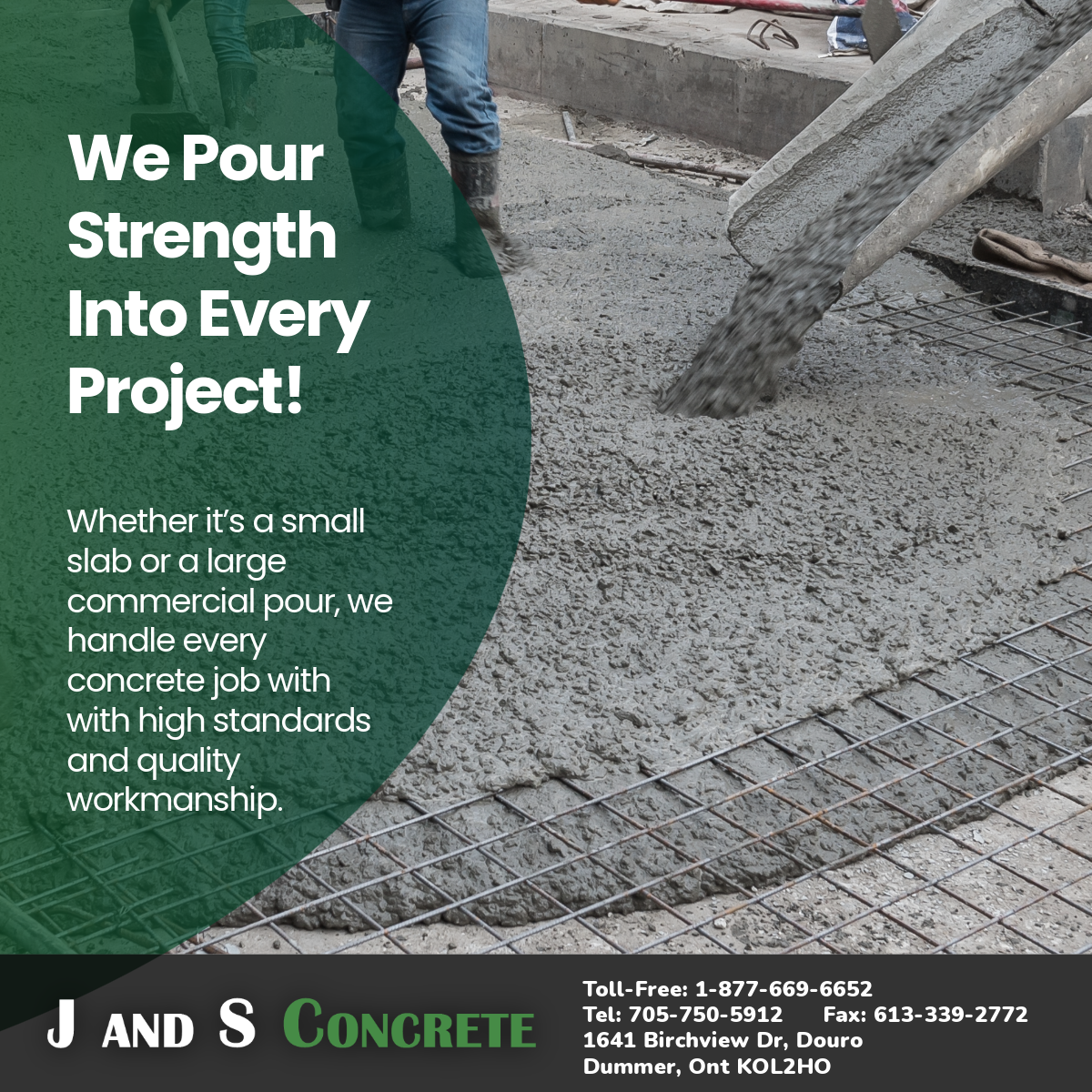 Spring Concrete Work – Expert Tips from J and S Concrete