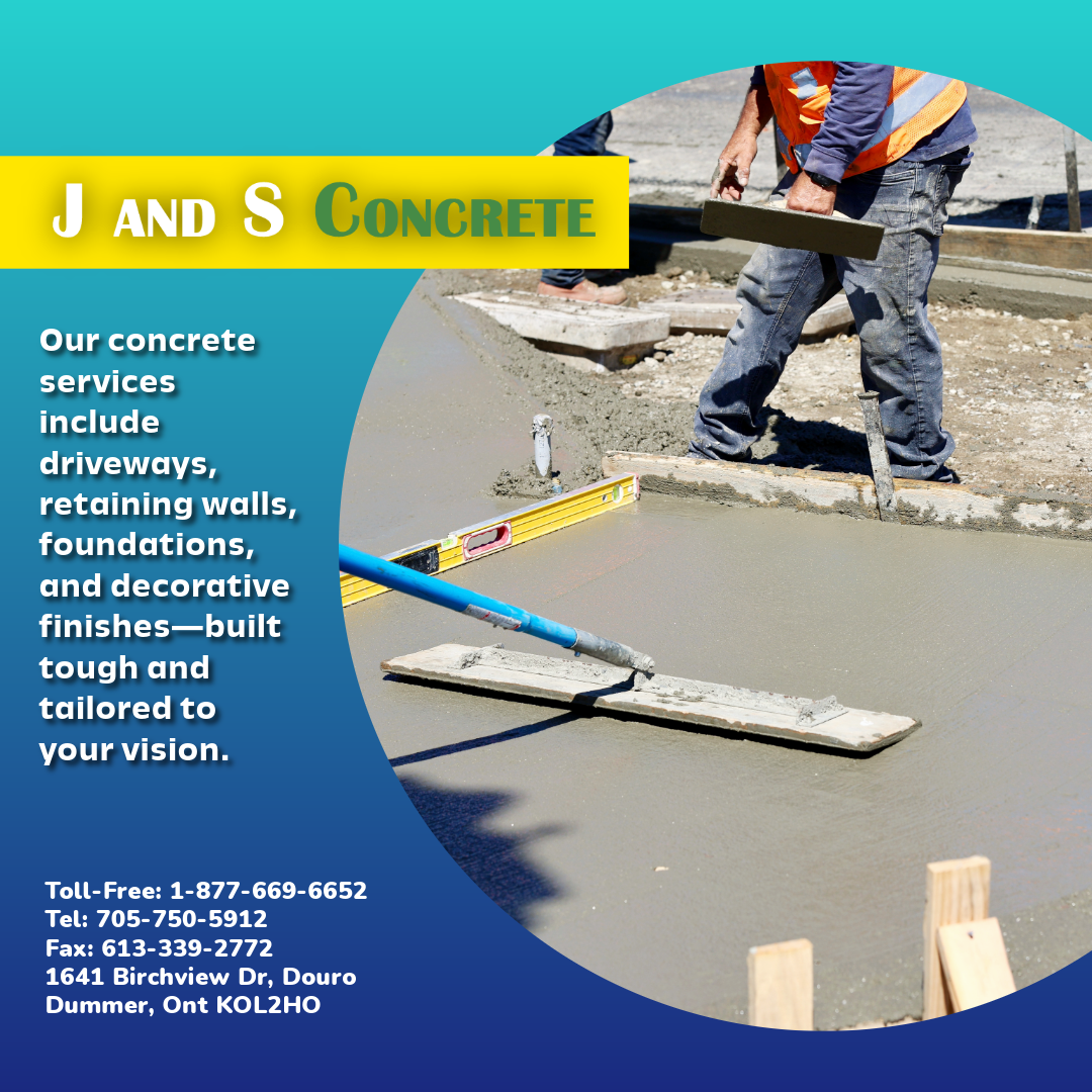 Durable Concrete Solutions for Ontario Homes