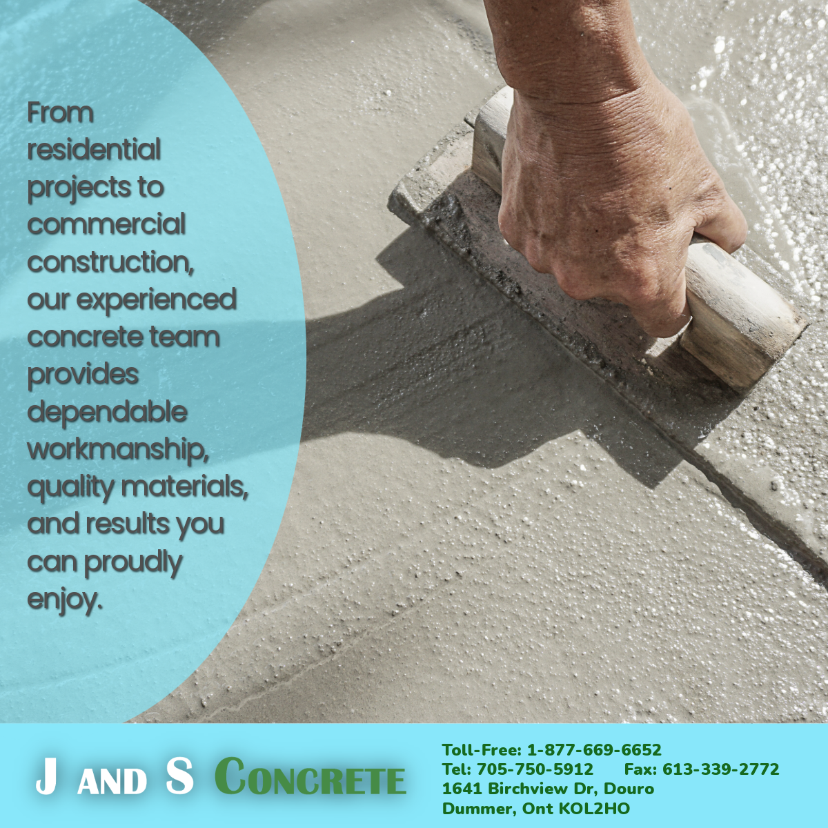 Learn how to protect concrete driveways, patios, sidewalks, and floors from Ontario’s freeze-thaw cycles for lasting durability and performance.